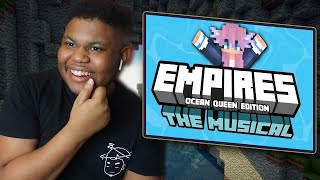 MUSICIAN REACTS TO Empires SMP  The Musical [upl. by Yelahs]