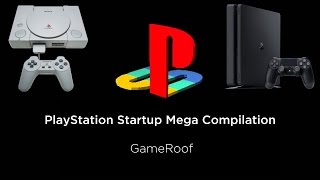 HD60FPS ALL PlayStation Startups Highest Quality PS1 2 3 4Pro and more [upl. by Hembree]