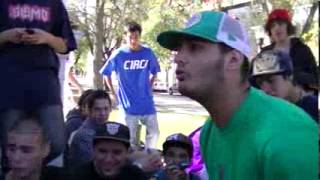 Mc Contraseña vs MMen Gigantes de acero Freestyle [upl. by Batha960]