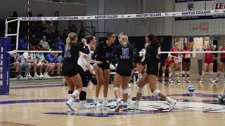 Barton womens volleyball highlights vs Francis Marion Sept 25 2024 [upl. by Bomke]