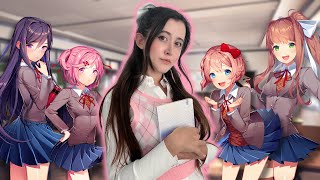 Im Joining The Literature Club  DDLC  Episode 1 [upl. by Goto]