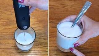 How To Use A Milk Frother Wand [upl. by Remat]