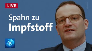 Corona Spahn zu ImpfstoffEmpfehlungen [upl. by Ignazio]