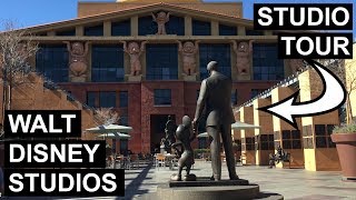 INSIDE Walt Disney Studios in Burbank CA  TOUR [upl. by Alekehs521]