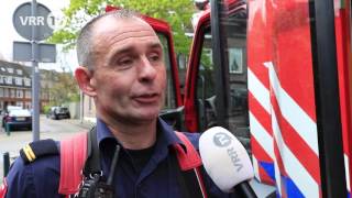 Foutparkeerders zitten brandweer in de weg [upl. by Gresham705]