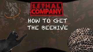 Lethal Company  How to Get Beehives QUICKEST METHOD [upl. by Ellary]