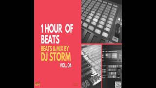 1 Hour Mix  Classic Hip Hop Instrumental Beats  Prod by DJ Storm [upl. by Adnwahsor]