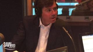 Gillon McLachlan fires back at Caroline Wilson on 3AW [upl. by Aserehs]