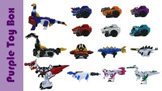 16 Dinosaur Combination Transformer Robot Toys [upl. by Jaf]