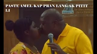 pasteur amel lafleur kap woule tete peze bouda pran lang ak pitit li [upl. by Tnilf]