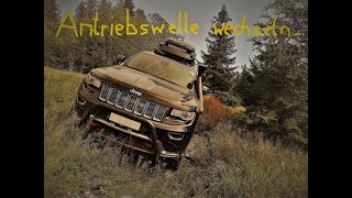 Antriebswelle wechseln Jeep Grand Cherokee WK2  Tutorial [upl. by Eilrac]