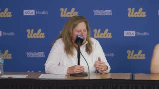 UCLA W Basketball Postgame  Close Aarnisalo Betts vs Pepperdine University Nov 12 2024 [upl. by Gnap]