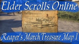 Reapers March Treasure Map 1 Elder Scrolls Online [upl. by Hoem]