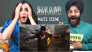 SALAAR MASS KATERAMMA FIGHT SCENE REACTION  PRABHAS  PARBRAHM SINGH [upl. by Amak]