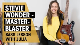 Stevie Wonder  Masterblaster  Julia Hofer  Bass Lesson  Thomann [upl. by Zalea546]