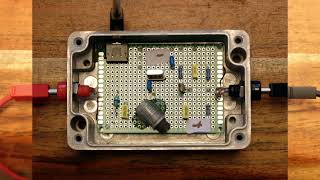 A 100 Mhz crystal oscillator used as carrier for programming a quartz crystal [upl. by Bisset]