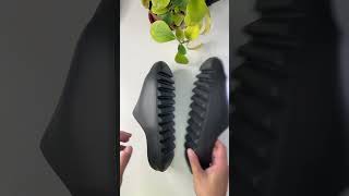 Yeezy Slide Onyx Detailed Look yeezy sneakers adidas slide [upl. by Desi]