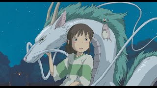 Always with me 10 hours Spirited Away OST Chill Piano amp Rain ♪ Anime music [upl. by Oiramd]