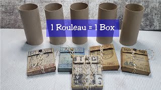 Idée recyclage 1 Box  1 rouleau [upl. by Elladine]