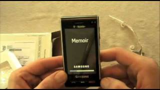 Samsung Memoir T929 TMobile Unboxing [upl. by Kort]