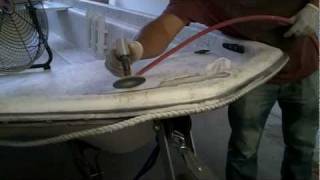 Fiberglass amp Gelcoat Boat Repair Service Kendall  How To Boat Jet Ski Fiberglass Repair Miami [upl. by Stewart]