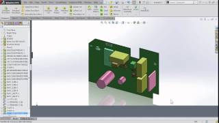 singularityoftheday  SOLIDWORKS 3D CAD  Why dont my holes show up ECAD Import [upl. by Obara]