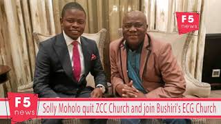 Solly Moholo quit ZCC Church and join Bushiris ECG Church [upl. by Ayila]