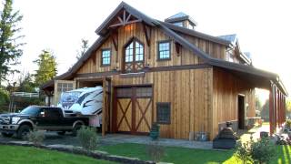 Barn Pros  Timber Framed Denali 60 Gable Barn [upl. by Alil]