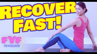 Quick Yoga for Athlete Recovery Boost Your Performance [upl. by Anieral]