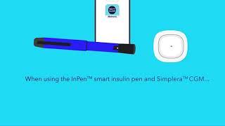 InPen™ smart insulin pen and Simplera™ CGM How to use both systems together [upl. by Eiryt]