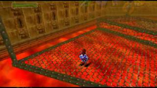 Zelda Ocarina of Time Uncut v10 US Version Fire Temple Feuertempel Walkthrough [upl. by Maurice313]