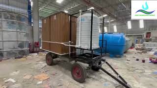 JRMS Trolley Mounted Bio Toilet  Clean and Convenient Sanitation [upl. by Sregor8]