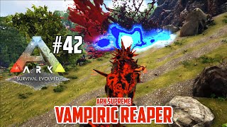 VAMPIRIC REAPER ADU JOTOS LAWAN NIGHTMARE CNIDARIA  Ark Supreme 42 [upl. by Arlo620]