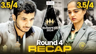 Tremendous day for Team India  Round 4 of 45th FIDE Chess Olympiad 2024  Ambit Recap of the Day [upl. by Eille]