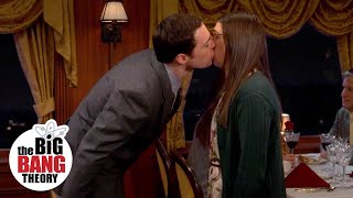 Sheldon Kisses Amy on Valentine’s dayand Makes a Friend  The Big Bang Theory [upl. by Osrick]