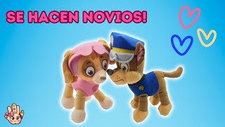 ¡Skye y Chase de PLASTILINA se hacen NOVIOS 💕🎨  PAW PATROL [upl. by Aynnat]