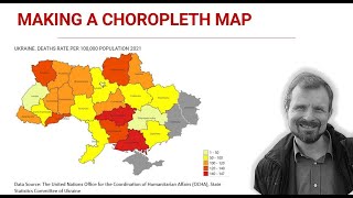 MAKING A CHOROPLETH MAP [upl. by Lilas733]