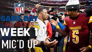 NFL Week 10 Micd Up quotYour euro step is kinda nastyquot  Game Day All Access [upl. by Modern]