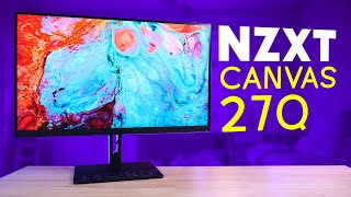 NECESITAS ESTE MONITOR GAMER 27quot 1440p IPS165Hz NZXT CANVAS 27Q SUPER completo  DrogaDigital [upl. by Egni]