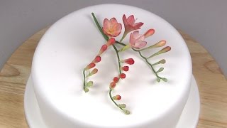 How to Make  A Freesia [upl. by Ellac]