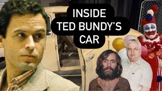 EXCLUSIVE INSIDE TED BUNDY’S CAR  Alcatraz East Crime Museum BEHIND THE SCENES  Manson  Gacy [upl. by Anahsak]