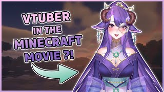 This VTuber is in the Minecraft Movie 【 HIGHLIGHTS 】 [upl. by Annavas]