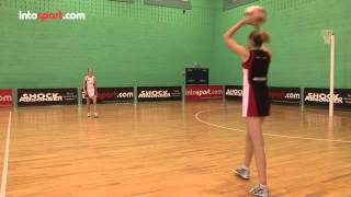 Netball Drills Overhead Passing [upl. by Aisercal]