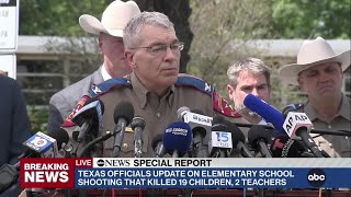 Texas DPS provides update on deadly school shooting  Special Report [upl. by Dasha]