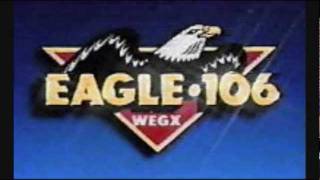 WOGL WUSL WIOQ WEGX Philadelphia  WBSS Millville 1990 [upl. by Aloap635]