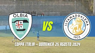 Highlights  Olbia  Ilvamaddalena  Coppa Italia [upl. by Yespmed618]