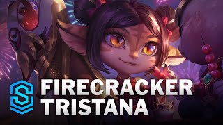 Firecracker Tristana Skin Spotlight  League of Legends [upl. by Reel]