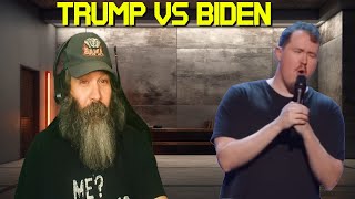 Shane Gillis Trump vs Biden Reaction [upl. by Cacilia]