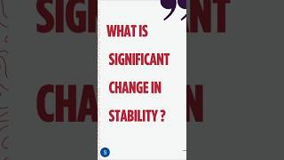 pharmabuddysignificant change in stability in pharmashort overview for interview preparation [upl. by Nalat]