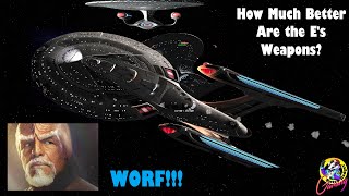 Testing Worfs Statement  Enterprise Es Weapons  Galaxy Class Picard Season 3 [upl. by Marylee]